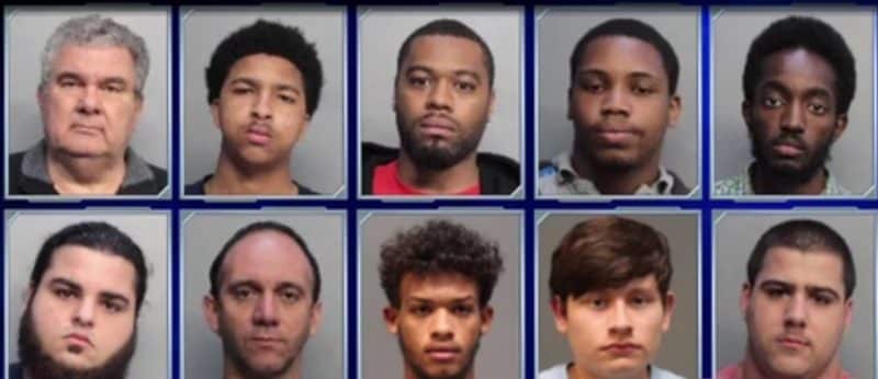 Локальные новости: В Майами арестовали 10 человек за детское порно