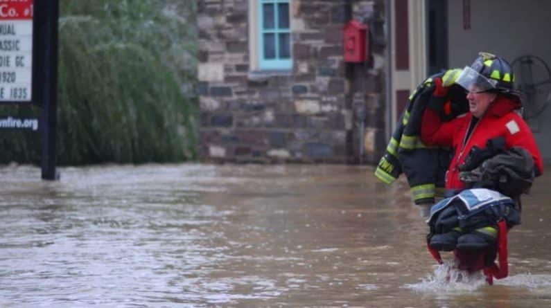 Погода: 77 см осадков: смертоносный «Флоренс» принес рекордный дождь в Северную Каролину