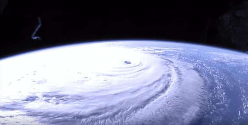 Наука: Уникальное видео из космоса показало весь масштаб урагана «Флоренс»