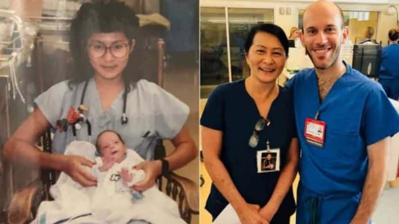 Общество: Медсестра узнала, что ее коллега – недоношенный ребенок, которого она выходила 28 лет назад