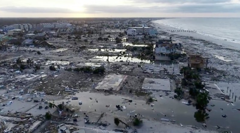 Происшествия: Ураган «Майкл»: уже 12 погибших, 1,5 млн домов — без электричества