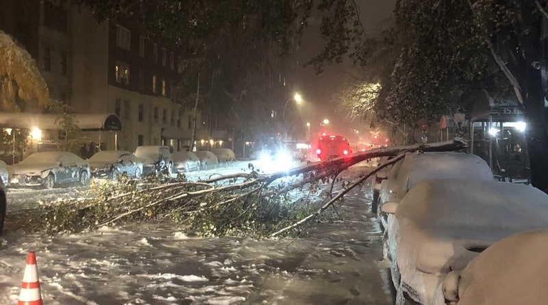 Локальные новости: Нью-Йорк оказался не готов к снегопаду — жители требуют отставки Де Блазио