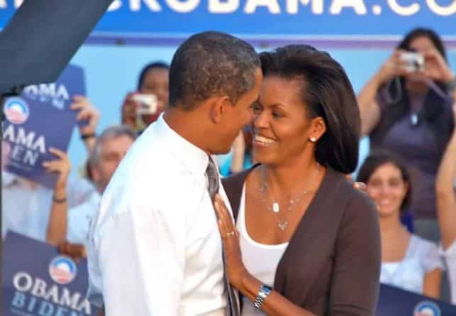 Знаменитости: Мишель и Барак Обама