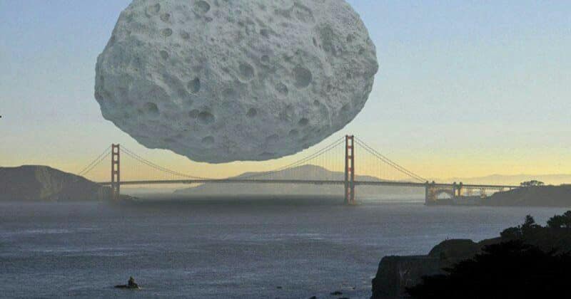 Наука: Астероид размером с мост Золотые Ворота: что будет, если такой упадет на США