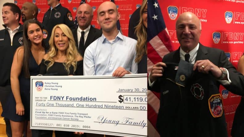 Локальные новости: Дети пожарного, умершего от рака, победили на шоу Shark Tank и пожертвовали FDNY $40 тыс.