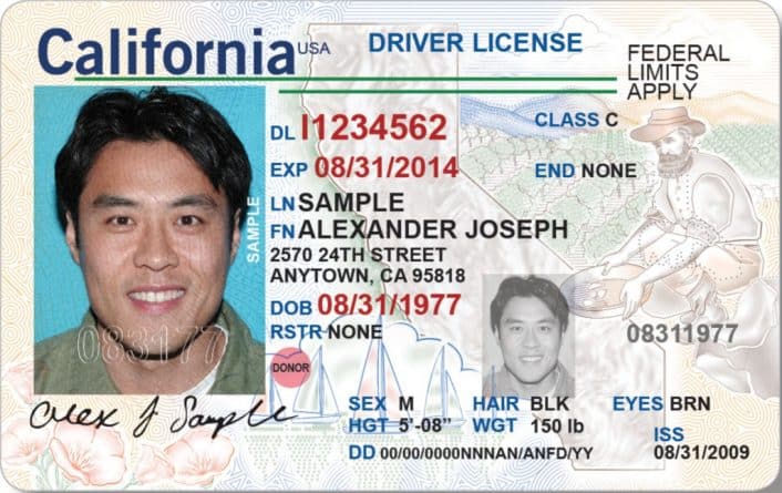 Локальные новости: В Калифорнии продлили срок действия Real ID до 1 апреля 2019 года