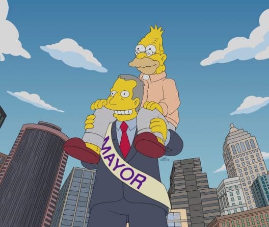 Локальные новости: В новом эпизоде «Симпсонов» появится мэр де Блазио — в роли самого себя