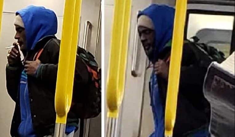 Происшествия: В Нью-Йорке разыскивается мужчина, который курил и мастурбировал в поезде метро