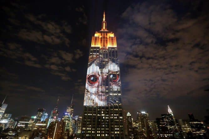 Афиша: Световое шоу этим вечером будет на Empire State Building