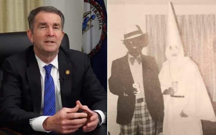 Политика: Губернатор Виргинии Нортэм отказался подавать в отставку из-за расистских фото