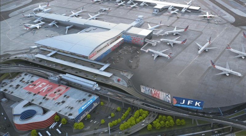 Путешествия: Авиакомпании вложат $344 млн в реконструкцию терминала №8 аэропорта им. Кеннеди
