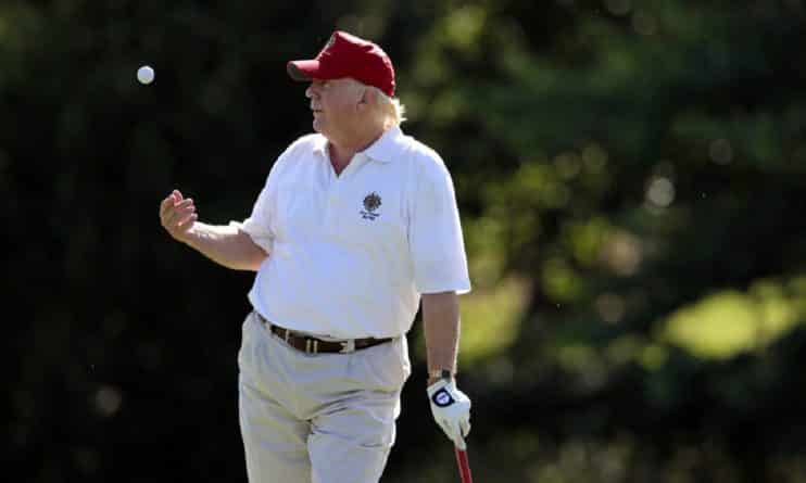 Политика: Трамп потратил $50 тыс. на симулятор гольфа размером с комнату в Белом доме