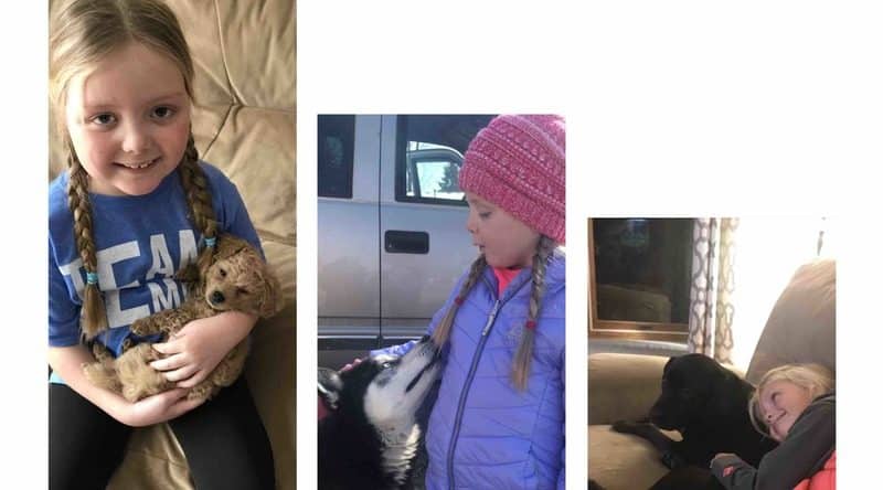 Здоровье: Смертельно больная 7-летняя девочка попросила прислать ей несколько фото собак. И получила 50 тысяч посланий
