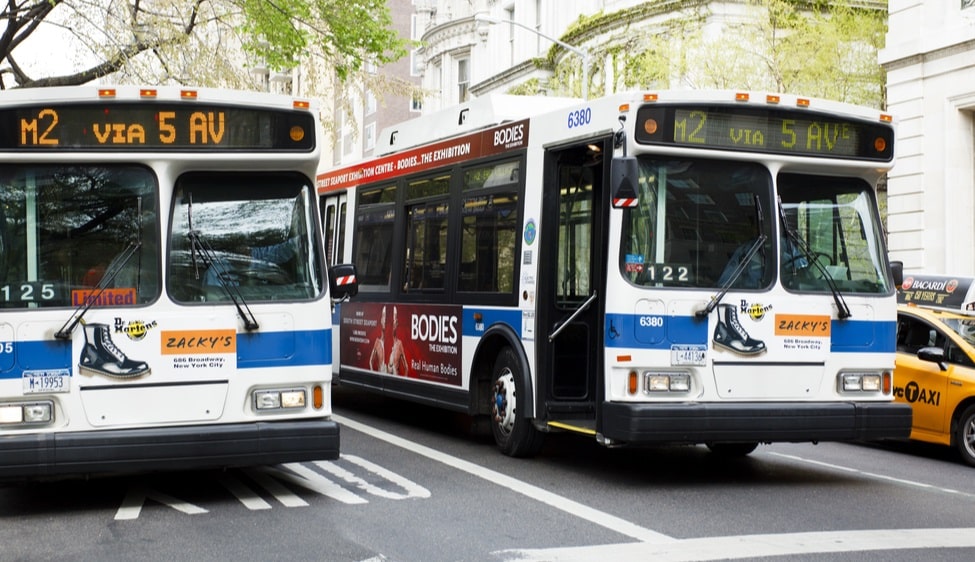 Локальные новости: Автобусы MTA