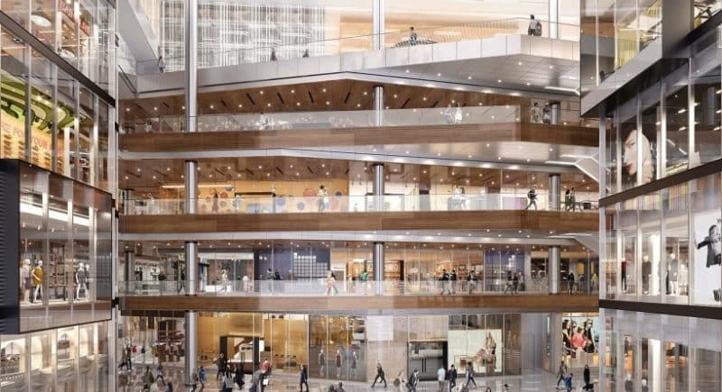Афиша: Вчера в нью-йоркском комплексе Hudson Yards открылся роскошный торговый центр