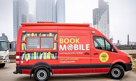 Полезное: NYPL пустит машины с мобильными библиотеками по улицам Бронкса, Манхэттена и Стейтен-Айленда