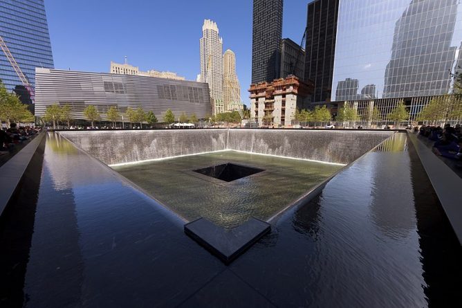 Локальные новости: Эхо террора: В Манхэттене установили мемориал жертвам 9/11