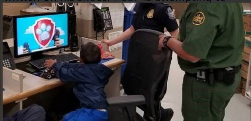 Закон и право: В США пограничный патруль нашел на кукурузном поле плачущего малыша с номером телефона на обуви