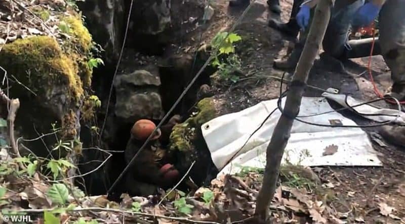 Происшествия: Пятеро человек оказались в ловушке в «пещере Циклопа» на все выходные из-за проливного дождя