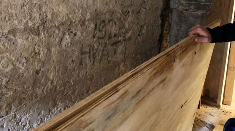 Локальные новости: «Русский след»: в Нью-Йорке разгадали загадку «граффити» 1922 года, найденного во время ремонта в метро