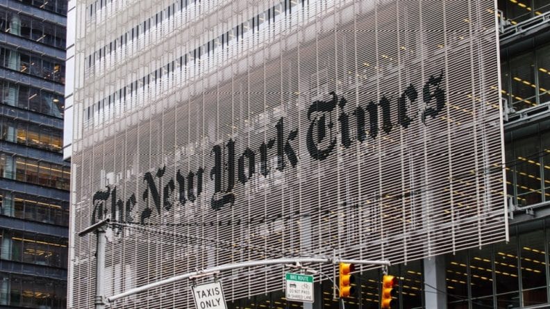 Политика: NY Times принесла извинения за антисемитскую карикатуру, вышедшую на прошлой неделе