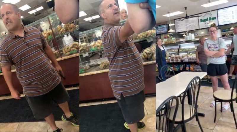 Локальные новости: Вирусное видео: Покупатель в лавке с бейглами впал в ярость из-за женщин, которые ненавидят низкорослых мужчин