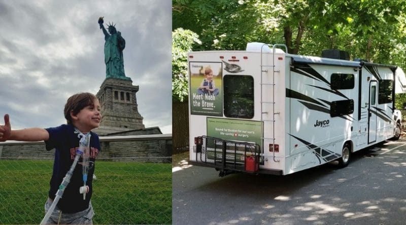 Путешествия: Незнакомцы устроили путешествие всей жизни 4-летнему ребенку, который не мог попасть в Бостон на операцию, способную спасти ему жизнь