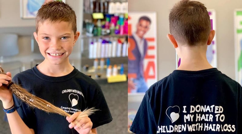 Здоровье: 9-летний мальчик растил волосы 2 года, чтобы отдать их детям, больным раком – несмотря на то, что его постоянно дразнили