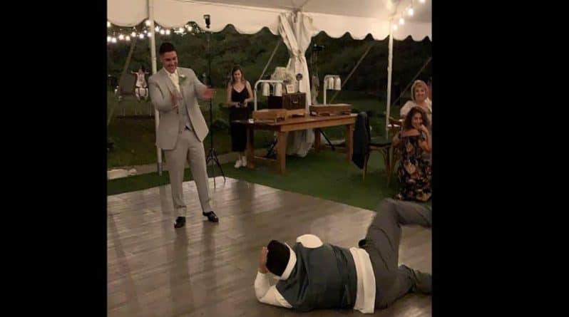Досуг: Подросток, вызвавший жениха на эпическую танцевальную битву на свадьбе, думал, что на невесте женится он (видео)