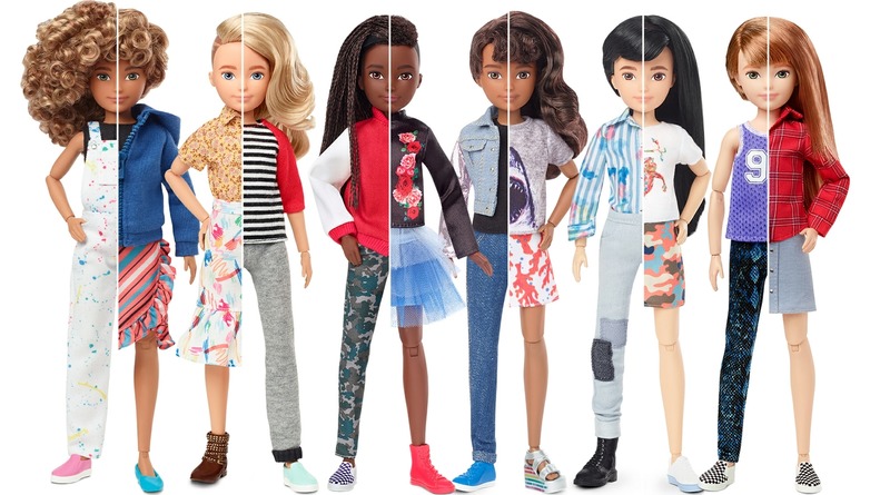 Полезное: Создатели Barbie выпустили первых гендерно-нейтральных кукол (фото)