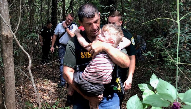 Происшествия: Служебные собаки нашли малыша с аутизмом, который потерялся в лесу, за 30 минут
