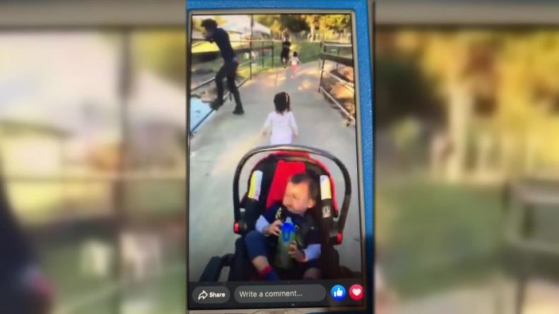Происшествия: Мужчины, которые пытались похитить малыша в парке, попали в прямую трансляцию матери на Facebook