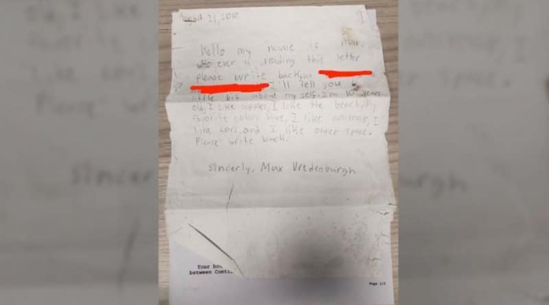 Полезное: 10-летний мальчик бросил в океан послание в бутылке. Спустя 9 лет ему пришел ответ с другого континента