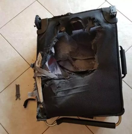 уничтоженный багаж