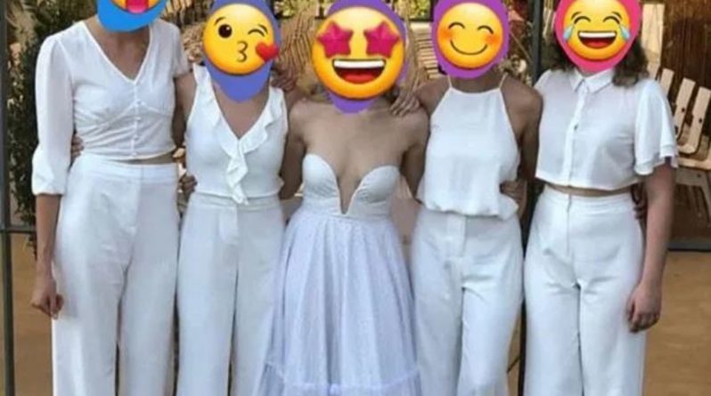 Досуг: Свадебное платье с глубоким вырезом повеселило соцсети, сравнившие грудь невесты с «пустыми носками»