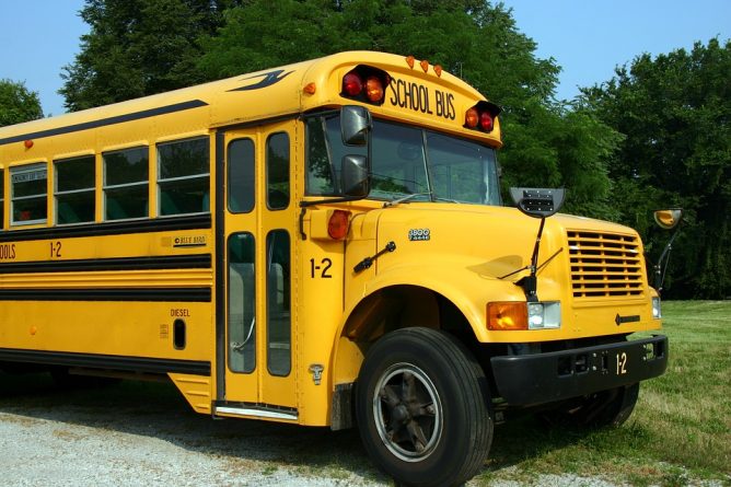 Общество: «Дедушка Экспресс»: Мужчина подарил 10 внукам маленький автобус, чтобы он мог возить их в школу