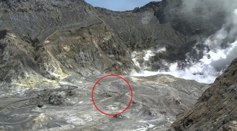Происшествия: Появилось жуткое последнее фото туристов за мгновение до извержения вулкана на Белом острове