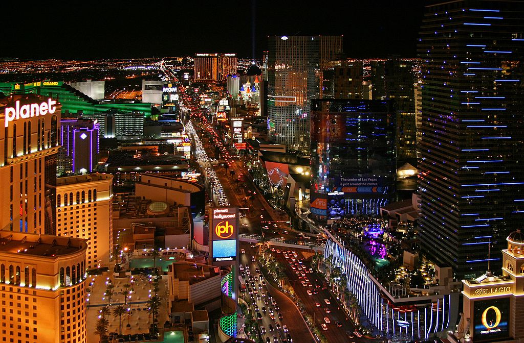 Лас Вегас Стрип (Las Vegas Strip) Бульвар в Ласе-Вегасе