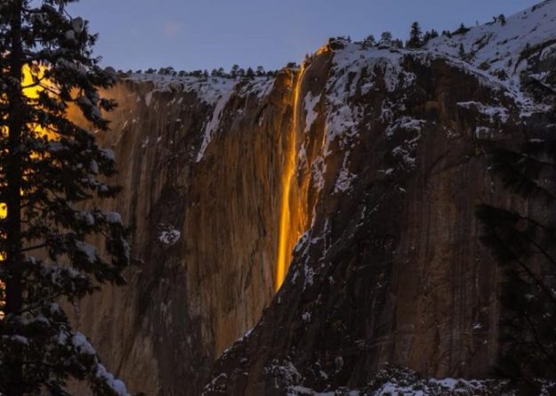 Путешествия: В Йосемити можно будет увидеть «Огнепад» на этой неделе