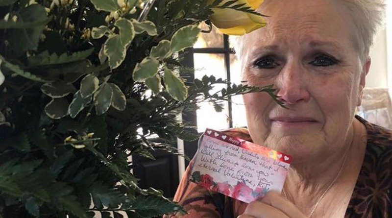 Локальные новости: Женщина получила букет цветов на День святого Валентина от умершего мужа