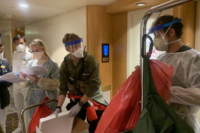 Здоровье: У 21 человека на лайнере Grand Princess у берегов Калифорнии — коронавирус