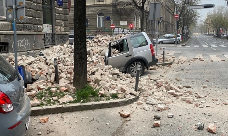 В мире: Землетрясения в Хорватии: больше всего пострадал Загреб, новорожденных пришлось вынести на улицу