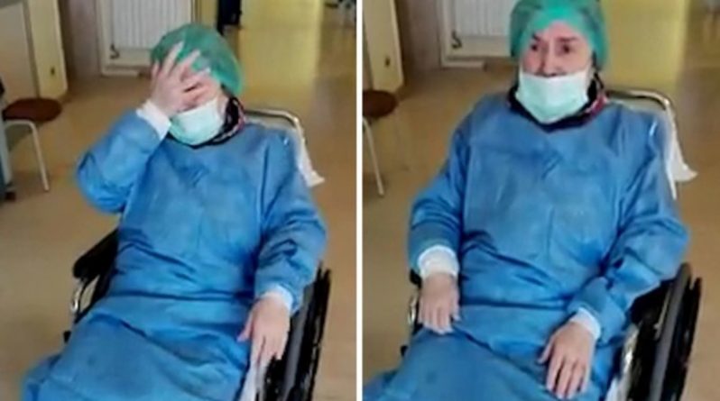 Здоровье: 86-летняя итальянка расплакалась в момент выписки из больницы после 7-недельного лечения коронавируса (видео)