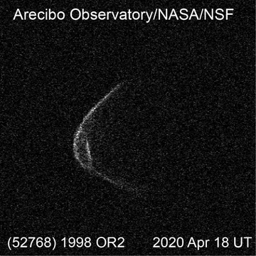 Астероид 1998 OR2 фото