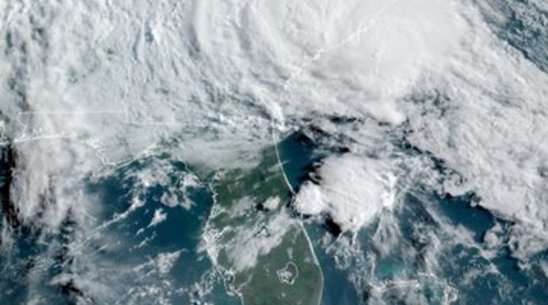 Погода: Тропический шторм «Берта» сформировался и обрушился на берег США за несколько часов