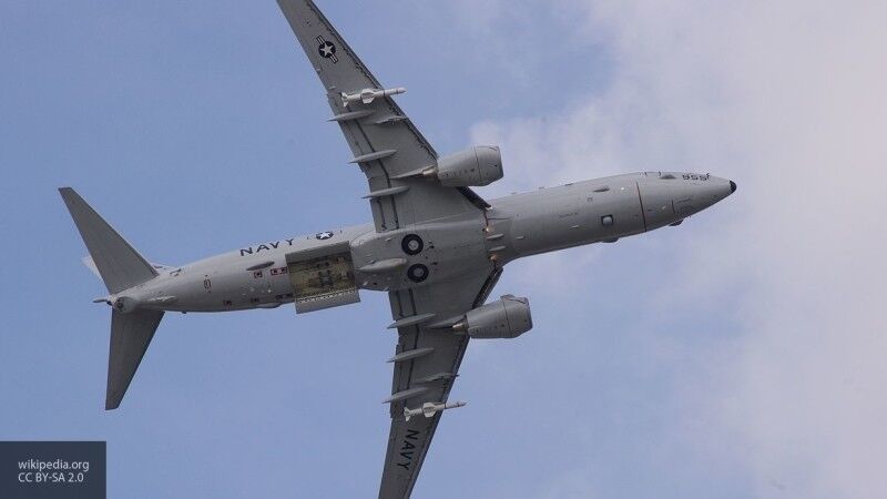 Самолет P-8A Poseidon ВМС США провел разведку у берегов Крыма