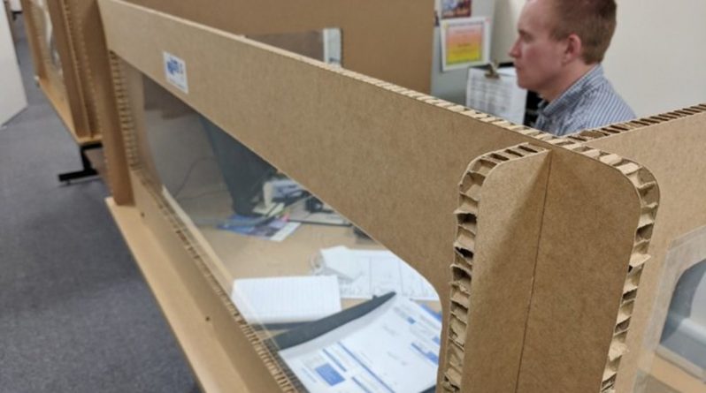 Полезное: Британская компания создает картонные офисы для выхода компаний из карантина