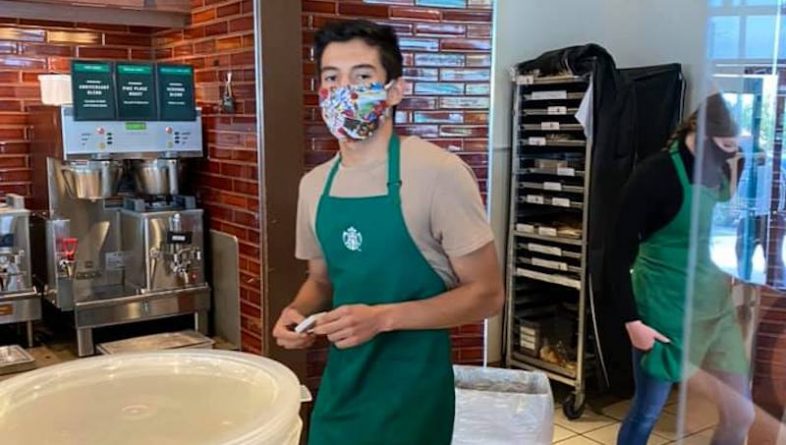 Локальные новости: Доброжелатели собрали $20 тыс. для баристы Starbucks, отказавшегося обслужить клиентку без маски