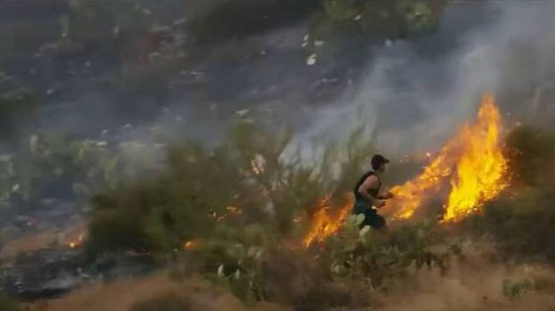 Локальные новости: Бегун из Аризоны стал свидетелем пожара — и начал тушить его собственными ногами