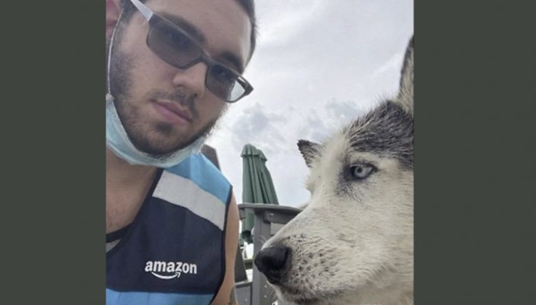 Локальные новости: Водитель службы доставки Amazon нырнул в бассейн и спас тонувшую собаку